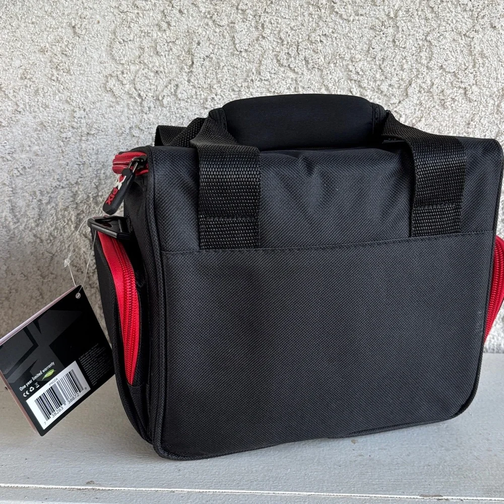 NEW Black and Red Camera Bag